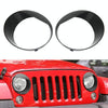 Car Headlight Lampshade for Jeep Wrangler JL 2018-