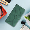For Samsung Galaxy XCover7 Pro Stitching Embossed Leather Phone Case(Green)