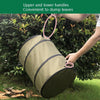 Pop-Up Outdoor Trash Can Lawn Garden Portable Leaves Garbage Bag, Size: S