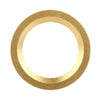 Car Aluminum Steering Wheel Decoration Ring For Cadillac(Gold)