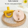Imitate Mother Breast Round Heads Baby Silicone Comfort Pacifier(Green)