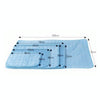 Cooling Mat for Dogs & Cats, 63x50cm (Blue) - Ice Silk Summer Pet Bed