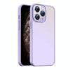 For iPhone 11 Pro Max Nano Semi-transparent Frosted Skin Feel Phone Case(Lilac Purple)