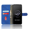 For ASUS ROG Phone 7 Skin Feel Magnetic Flip Leather Phone Case(Blue)