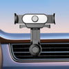 Car Air Outlet Mobile Phone Holder Automatic Lock Snap-on Navigation Holder(Blue)