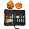12-in-1 Halloween Pumpkin Carving Set Stainless Steel Pumpkin Carving Kit With Storage Bag