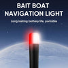 T1 Fishing Bait Boat Navigation Light IP67 Waterproof(Black)
