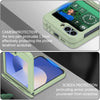 For Samsung Galaxy Z Flip6 Hinge MagSafe PC Full Coverage Phone Case(Green)