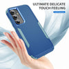 For Samsung Galaxy S25+ 5G TPU + PC Shockproof Protective Phone Case(Royal Blue + Grey Green)