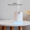 WT-H16 USB Charging Water Pattern Atomizing Humidifier with Colorful Night Lights, Water Tank Capacity: 300mL (White)