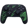 For Nintendo Switch Pro Game Handle Soft Shock Absorbing Silicone Protective Sleeve(Green)