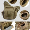 B03 One-Shoulder Messenger Waterproof Oxford Cloth Camera Bag(Army Green)