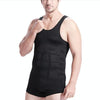 Men Slimming Body Shaper Vest Underwear, Size: XL(Black)