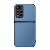 For Redmi Note 11 Pro 5G / Note 11 Pro+ 5G Litchi Leather Magnetic Full Coverage Shockproof Phone Case(Blue)