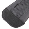 Universal Nonslip Breathable Genuine Leather Car Gear Shift Knob Cover(Black)