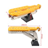 Car Door Aluminum Alloy Foot Pedal(Orange)
