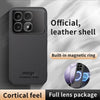 For Redmi K70 Ultra HUIYI Leather Magnetic Phone Case(Grey)