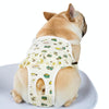 Washable Dog Nappies, Yellow, M, Sanitary Pants - Reusable