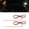 Car Rearview Mirror Decoration LED Streamer Turn Signal, Length 19cm A Pair