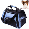 Foldable Pet Backpack Carrier, Blue, Medium (Up to 4kg)