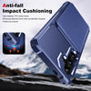 For Samsung Galaxy S25+ 5G Vertical Flip Card Bag Holder Leather Phone Case(Dark Blue)