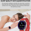 SK7Plus 1.28 inch IPS Screen Leather Strap Smart Watch, Support Bluetooth Call/Sleep Monitoring(Black)