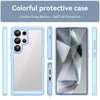 For Samsung Galaxy S25 Ultra 5G Colorful Series Acrylic Hybrid TPU Phone Case(Blue)