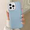 For iPhone 12 Pro Leather Texture Phone Case(Sky Blue)