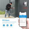 ESCAM G24 3MP Solar WiFi Security Camera | Colour Night Vision | PIR & Siren