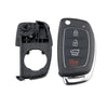 Hyundai ix35/ix45/Santa Fe 4 Button Key Shell