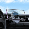 BOROFONE BH219 Fine 2 in 1 Fast Wireless Charging Car Air Outlet Holder(Black)