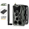 HC-801LTE-Li 4G Outdoor Tracking Hunting Camera 5000mAh Lithium Battery Version, With EU Plug Adapter