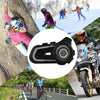 WUPP CS-1412C1 Bluetooth 5.1 S2 Motorcycle Helmet Full Duplex Bluetooth Intercom Headset Earphone(Grey)