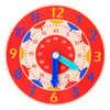 KBX-974 5 PCS Time Cognition Digital Clock Children Early Education Toy(Red)