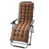 175x48x8cm Thickened Soft Home Recliner Cushions Garden Rocking Chair Cushions(Light Coffee)