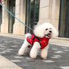 XXL Christmas Dog Coat, Waterproof, Reflective, Snowflake Design