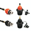 Surfing Paddle Board Adapter Inflatable Air Valve Conversion Air Nozzle(Black)