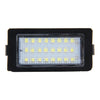 2 PCS Canbus License Plate Light with 24 SMD-3528 Lamps for BMW E38(White Light)