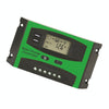 30A 12V/24V Solar Charge And Discharge Controller Dual USB Port LCD Solar Cells Panel Charge Regulator
