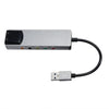 HY-601 6 in 1 USB Multi-Functional Sound Card USB + Audio 3.5 + 7.1CH / OPTICAL(Argent)