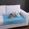 Cooling Mat for Dogs & Cats, Ice Silk, 70x56cm, Blue