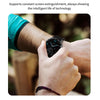 Ochstin 5H30 1.28 Inch HD Round Screen Silicone Strap Smart Sports Watch(Black+Silver)