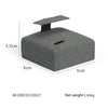 5x5x3.5cm Stud Holder Gray Jewelry Display Microfiber Jewelry Props Display Rack