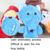 Animal Finger Dolls Plush Toys For Preschool Education, Height: 7.5cm(5 PCS/Set Dinosaur)