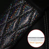 Glitter Car Seat Belt Cover Shoulder Pads Car Accessories 6.5x23cm(Black)