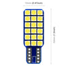 2 PCS T10 / W5W / 168 DC12V 1.8W 6000K 140LM 18LEDs SMD-3030 Car Reading Lamp Clearance Light, with Decoder