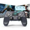 898 Bluetooth 5.0 Wireless Game Controller for PS4 / PC / Android(Grey)