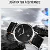 SKMEI 1907 Multifunctional Men 30M Waterproof Fashion Quartz Digital Wrist Watch(Silver)
