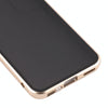 For Samsung Galaxy S22 5G Anti-peeping Magnetic Double-sided Tempered Glass Phone Case(Gold)