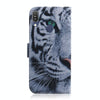 Tiger Pattern Coloured Drawing Horizontal Flip Leather Case for Asus Zenfone Max Pro (M1) ZB601KL, with Holder & Card Slots & Wallet